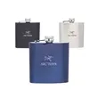 Union Printed - 6 oz. Murano Stainless Steel Hip Flasks | https://www.bestnamebadges.com