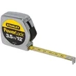 3.5M/12 ft. Stanley Tools® PowerLock® Tape Measure | https://www.bestnamebadges.com