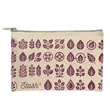Recycled Canvas Zippered Pouch | https://www.bestnamebadges.com