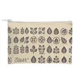 Recycled Canvas Zippered Pouch | https://www.bestnamebadges.com