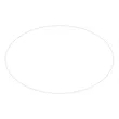Ultra Removeable Oval Sticker | https://www.bestnamebadges.com