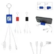 Multi-Charging Cable USB Hub Keyring | https://www.bestnamebadges.com