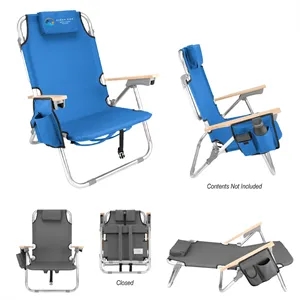 Portable Beach Chair | https://www.bestnamebadges.com