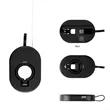 Charging Hub With Wireless Watch Dock | https://www.bestnamebadges.com