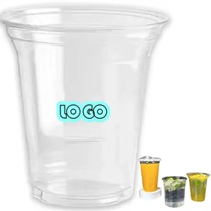Stock Clear Cold Drink Cup Customizable Size For Coffee