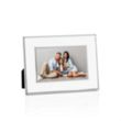 Grenada Frame - White/Silver | https://www.bestnamebadges.com