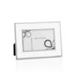 Grenada Frame - White/Silver | https://www.bestnamebadges.com