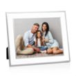 Grenada Frame - White/Silver | https://www.bestnamebadges.com