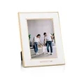 Grenada Frame - White/Rose Gold | https://www.bestnamebadges.com