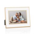 Grenada Frame - White/Rose Gold | https://www.bestnamebadges.com