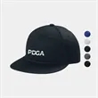 Port Authority® Snapback Flat Bill Cap | https://www.bestnamebadges.com