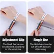 Satin Sublimated Event Wristband | https://www.bestnamebadges.com