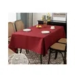 Stain Resistant Table Cloth Wrinkle Free Decorative Fabric  | https://www.bestnamebadges.com