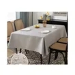 Stain Resistant Table Cloth Wrinkle Free Decorative Fabric  | https://www.bestnamebadges.com