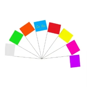 Marking Flags,Writable  5.5x3.9x18.9 Inch
