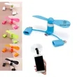 Android Type-c Apple 3 in 1 Mobile Phone USB Fan | https://www.bestnamebadges.com