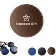 Leather Coasters Insulation Pads | https://www.bestnamebadges.com