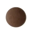 Leather Coasters Insulation Pads | https://www.bestnamebadges.com