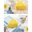Stress Relief Toy Simulation Cheese Squeezing Fun | https://www.bestnamebadges.com