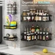 Non Punch Corner Shower Caddy | https://www.bestnamebadges.com