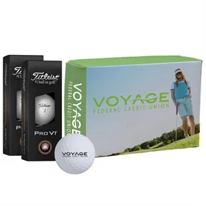 Titleist Pro V1 Golf Balls in Custom Half Dz Box