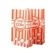 Flat Paper Bottom Popcorn Bags | https://www.bestnamebadges.com