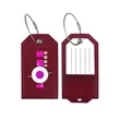 Leather Travel Luggage Tag For Suitcase | https://www.bestnamebadges.com