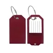 Leather Travel Luggage Tag For Suitcase | https://www.bestnamebadges.com