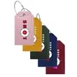Leather Travel Luggage Tag For Suitcase | https://www.bestnamebadges.com