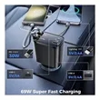 4 in 1 Fast Charging 69W Retractable Car Charger | https://www.bestnamebadges.com