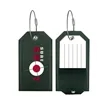 Leather Travel Luggage Tag For Suitcase | https://www.bestnamebadges.com