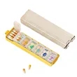 Portable Medicine Box One Week 7 Days | https://www.bestnamebadges.com