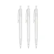 Union Printed - Lincoln Frosted Barrels Click Pen | https://www.bestnamebadges.com