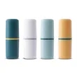 Portable Travel Toothbrush Holder Cup With Storage Case Lid | https://www.bestnamebadges.com