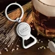 Metal Chrome Bottle Opener Keychains | https://www.bestnamebadges.com
