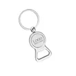 Metal Chrome Bottle Opener Keychains | https://www.bestnamebadges.com
