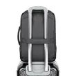 Carry On 3-Way Convertible PU Leather Laptop Backpack | https://www.bestnamebadges.com