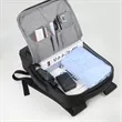 Carry On 3-Way Convertible PU Leather Laptop Backpack | https://www.bestnamebadges.com