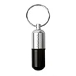 Custom Aluminium Pill Case Keychain | https://www.bestnamebadges.com