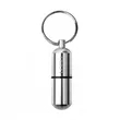 Custom Aluminium Pill Case Keychain | https://www.bestnamebadges.com