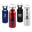 17 oz. BPA free Stainless Steel Canteen Sports Water Bottles | https://www.bestnamebadges.com