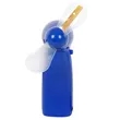 Mini Handheld USB Rechargeable Fan with LED Display | https://www.bestnamebadges.com