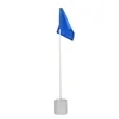 Golf Green Hole Cup and Flag Set Flagpole Marker In Stock | https://www.bestnamebadges.com