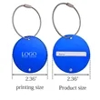 Custom Aluminum Luggage Tag | https://www.bestnamebadges.com