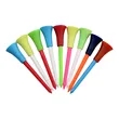 Golf Tees with Soft Rubber Top Durable Plastic In Stock | https://www.bestnamebadges.com