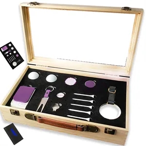 Deluxe Golf Accessory Set Ball Markers Tees Divot Tool