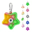 Silicone Star shaped Fidget Spinner Toys | https://www.bestnamebadges.com