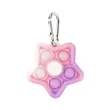 Silicone Star shaped Fidget Spinner Toys | https://www.bestnamebadges.com
