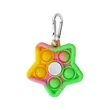 Silicone Star shaped Fidget Spinner Toys | https://www.bestnamebadges.com