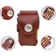 Mini Leather Golf Ball Pouch Belt Clip Accessory Bag | https://www.bestnamebadges.com